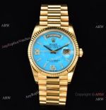 CS Factory Replica Rolex Day Date Turquoise 36mm CS cal.3255 Watch in 904l Yellow Gold_th.jpg